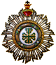 Ordem de Avis Royal Order of Aviz (Military), 1860's Grand Cross breast star with sacred heart